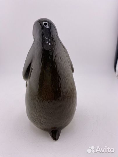 Фарфоровая статуэтка Пингвин. лфз. Высший сорт