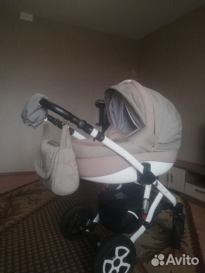 Коляска adamex 3 в 1 бу