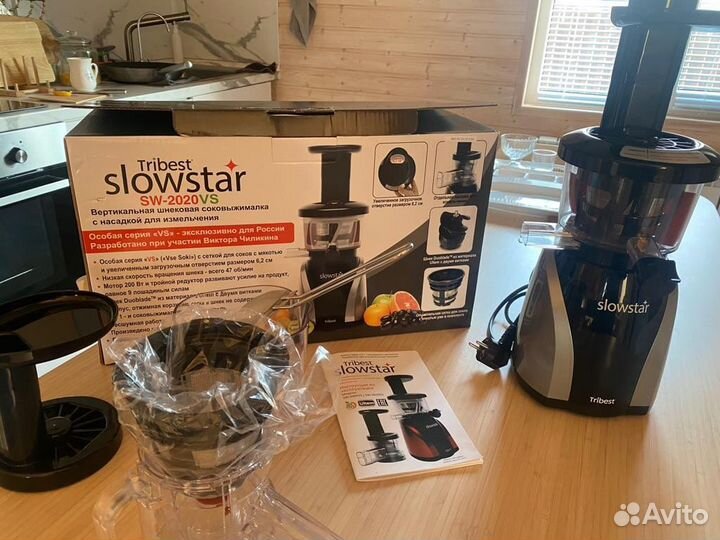 Соковыжималка шнековая tribest slowstar