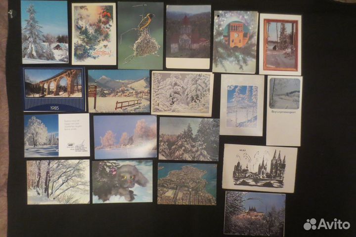 Открытки С новым годом Зарубежные