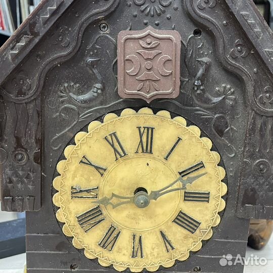 Часы с кукушкой Маяк Домик СССР (Сзр)