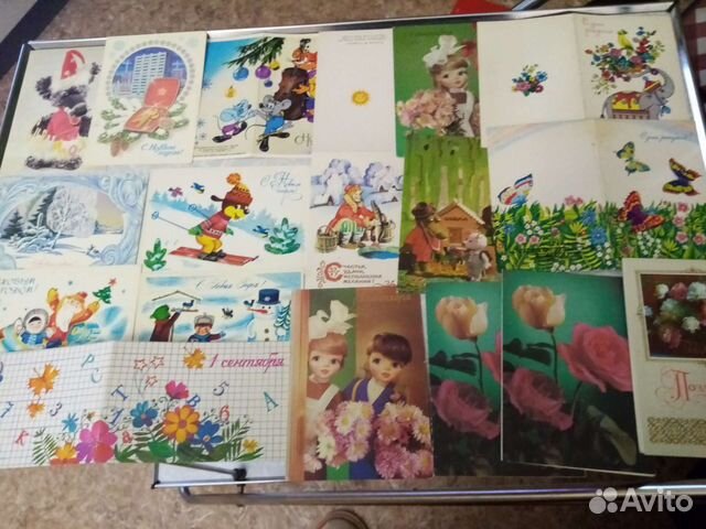 Открытки ссср, разные цена за все