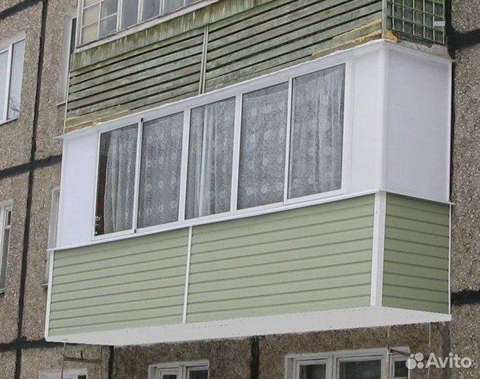 Остекление балкона