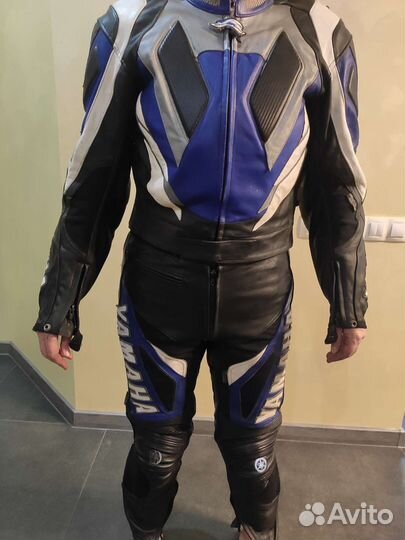 Мотокомбинезон кожаный Yamaha R series