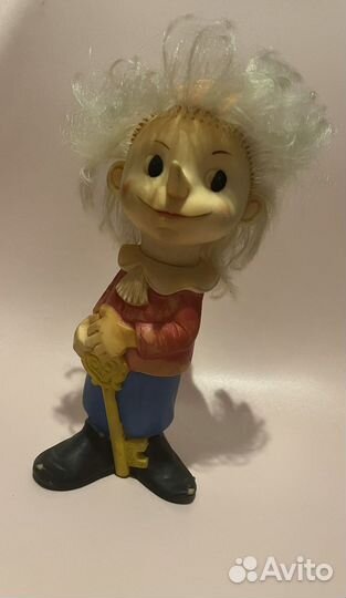 Кукла Буратино резина СССР