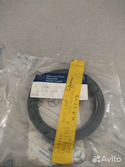 Сальник ступицы колеса Mercedes-Benz 62x80x10/9.5