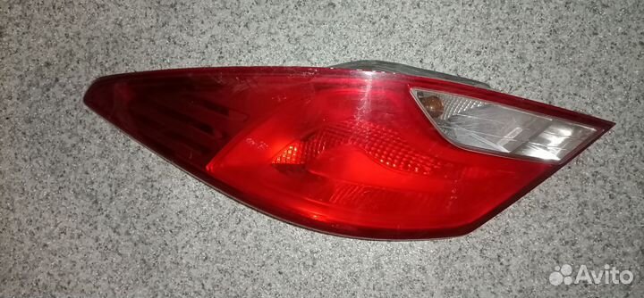 Задние фонари на hyundai solaris 1