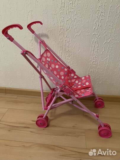 Коляска для куклы складная