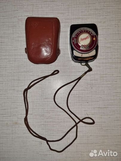 Экспонометр ленинград фотоэкспономертр СССР