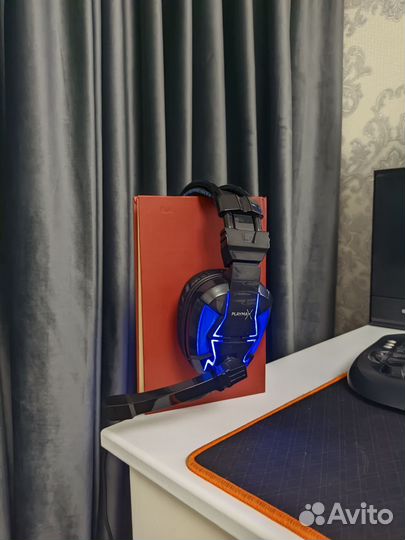 Наушники накладные Playmax HP823 с подсветкой