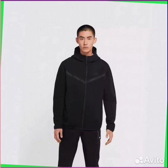 Зип худи Nike Tech Fleece (Артикул товара: 82232)