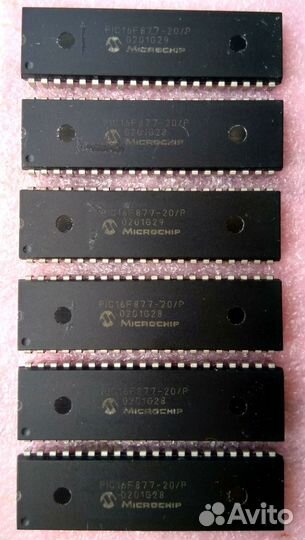 Микроконтроллеры PIC16F877-20/P