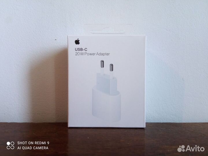 Блок питания apple 20W / кабель Lightning to USB