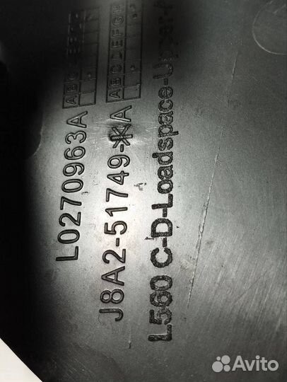 Пластик салона Land Rover Range Rover Velar 2020