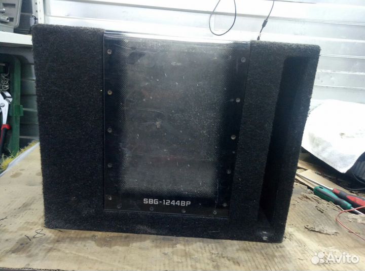 Короб от сабвуфера alpine