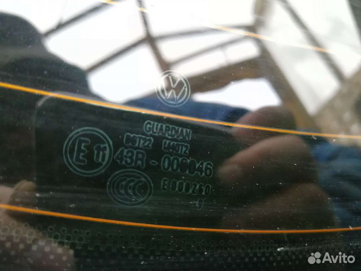 Volkswagen Passat Cc Заднее стекло с обогревом