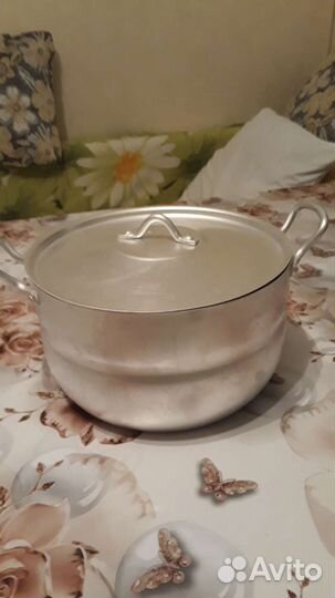 Кастрюля алюминиевая СССР новая