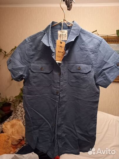 Рубашка на мальчика 152