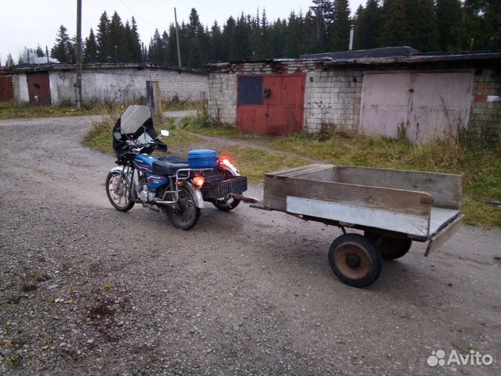 Мопед с коляской