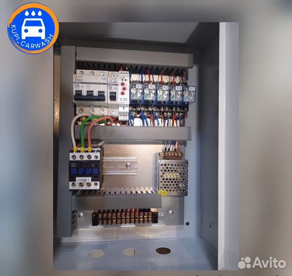 Щит управления силовой для мойки самообслуживания