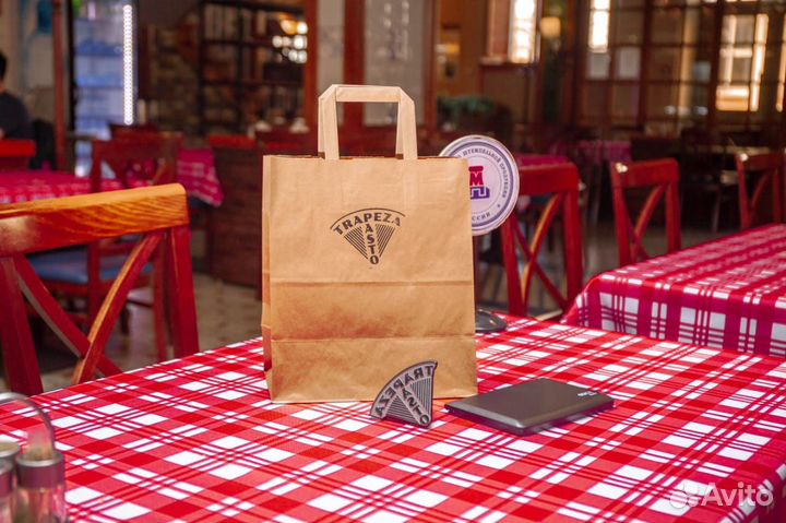 Штампы для крафтовых пакетов с вашим логотипом