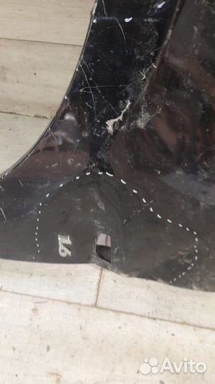 Крыло переднее левое Hyundai Solaris 1 С 2010 По