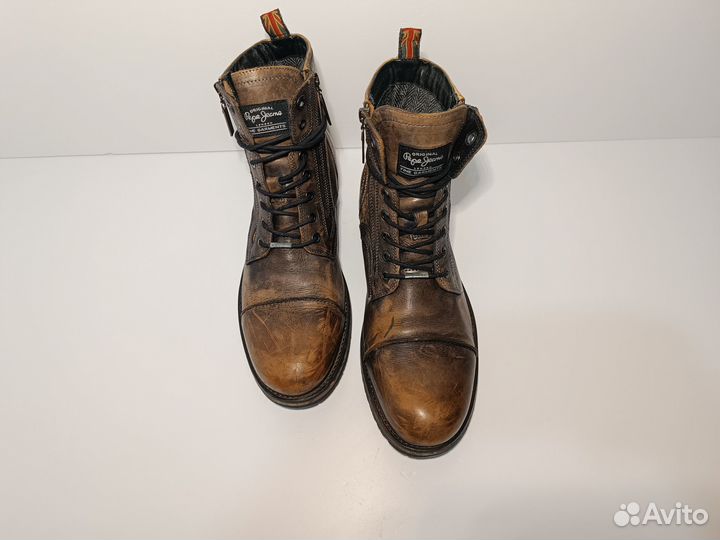Ботинки мужские кожа Pepe Jeans оригинал 44-45