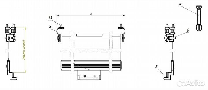 Ночные шторки для холодильных горок