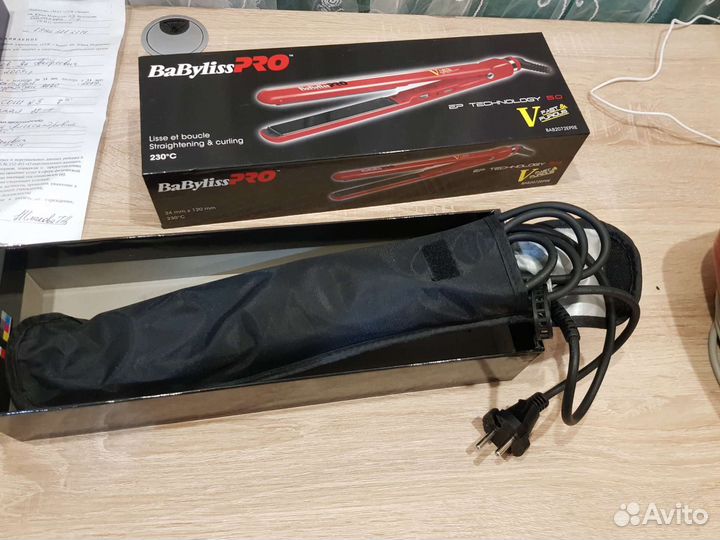 Выпрямитель для волос BaByliss PRO