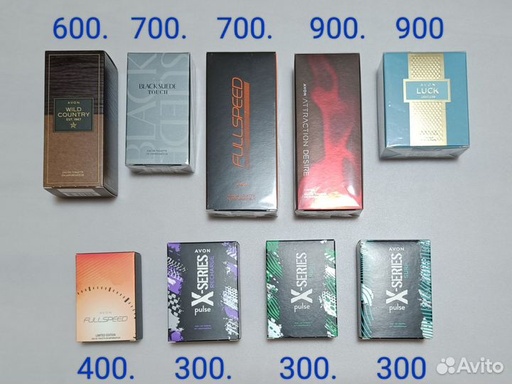 Мужская туалетная вода avon