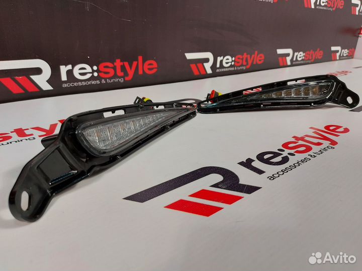 Туманки Toyota Vitz 130 2м T972