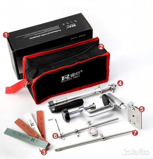 Точилка для ножей ruixin PRO