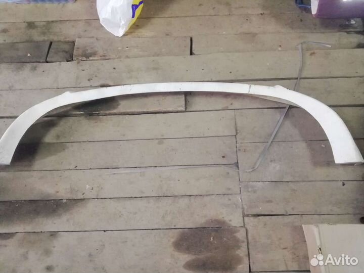 Губа на бампер хендай солярис