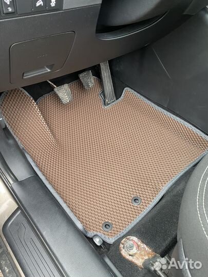 Коврики eva в машину с бортами и без 3d
