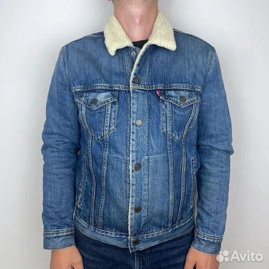 Куртка levis шерпа М