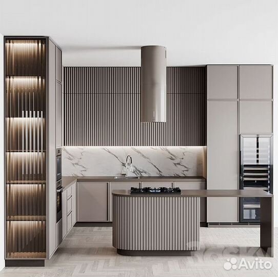 Встроенный кухонный гарнитур