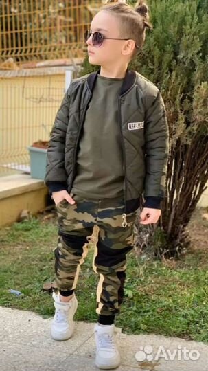 Джинсовка (куртка) для мальчика в комплекте