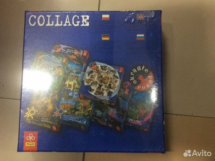 Пазлы детские;Пазл - коллаж Trefl