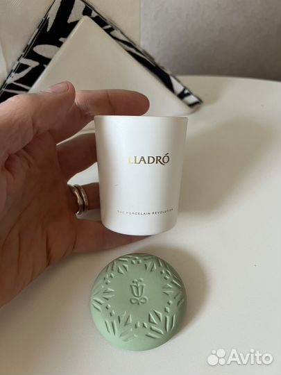 Подсвечник Lladro. Матовый фарфор. Испания