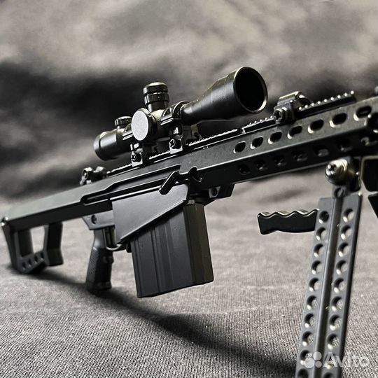 Металлическая разборная модель Barret M82
