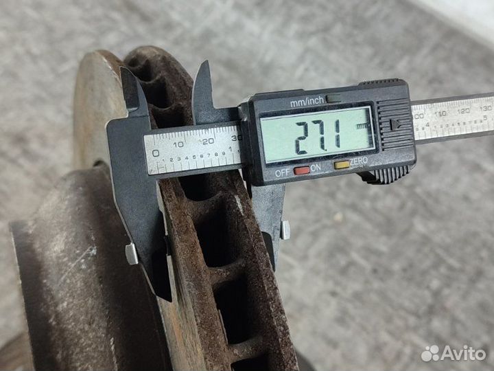 Диски тормозные (Комплект) задние Volkswagen