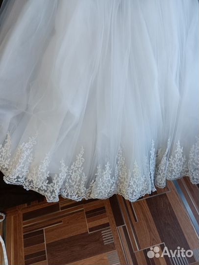 Свадебное платье пышное