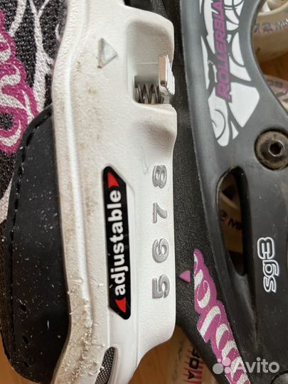 Ролики Rollerblade girls' adjustable 36,5-40,5