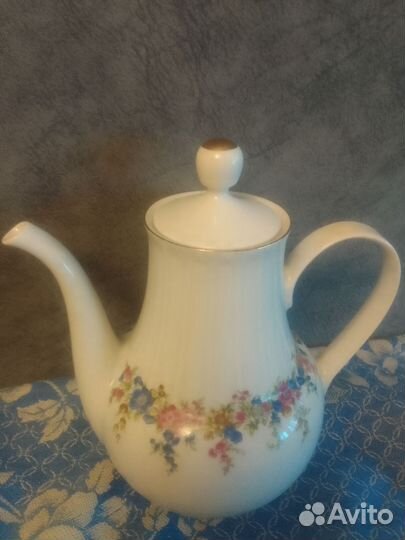 Чайник заварочный ГДР фарфоровый