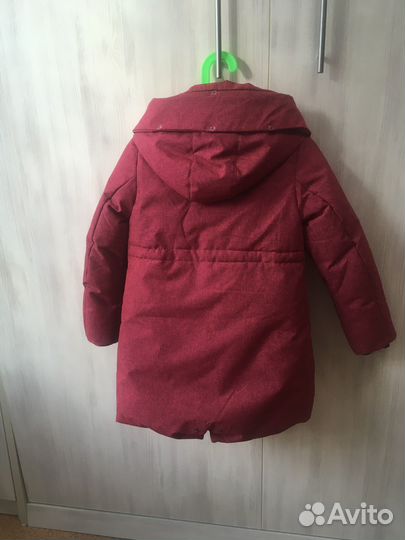 Парка детская зимняя для девочки 140
