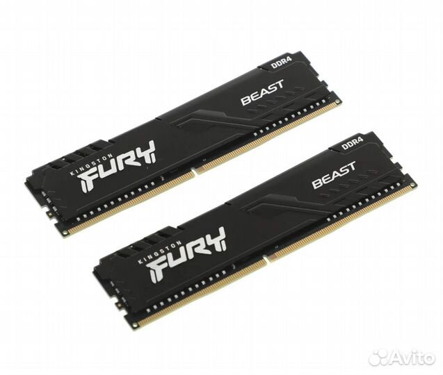 Оперативная память Kingston fury Beast Black KF432