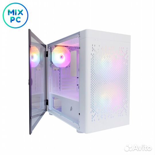 Корпус 1stplayer DK D3-B White D3-B-WH-2F1P-W-1F1