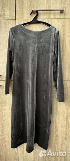 Бархатное платье