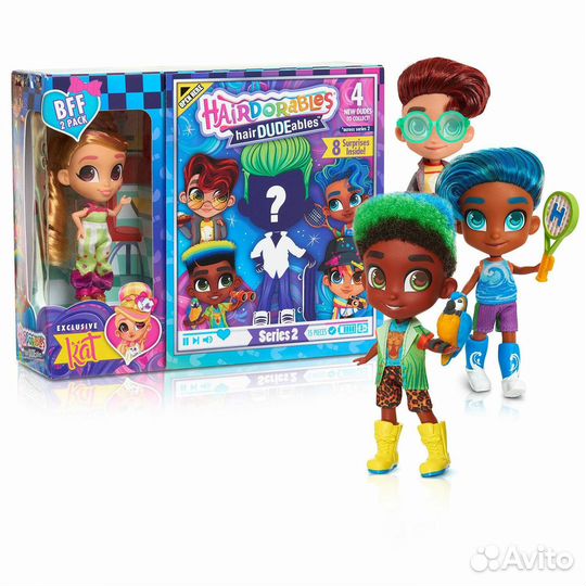 Hairdorables. Мальчик и девочка 