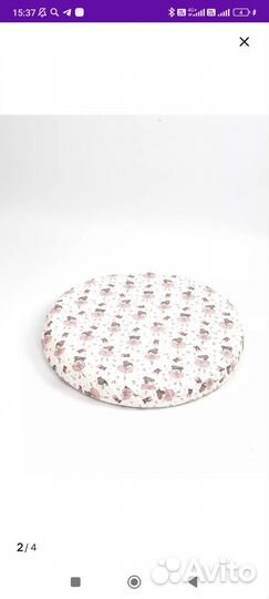 Новые Наматрасники на круглую кровать